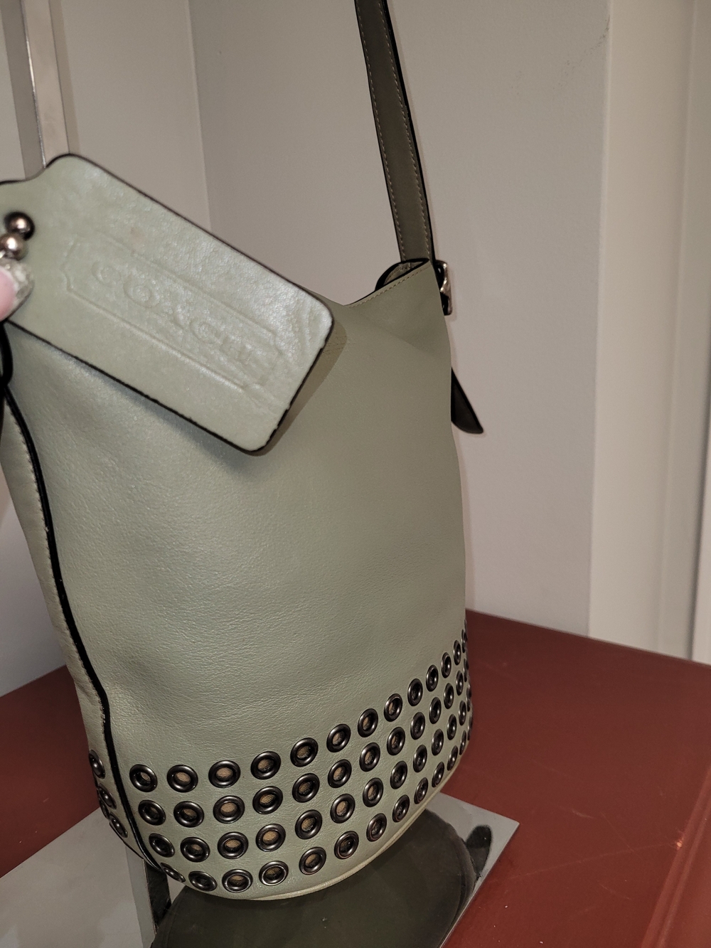 COACH Vintage Bleecker Crossbody Grommet Bag